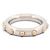 Ring Hermès NUOVO ANELLO PER FULAR HERMES MINI DOG ACCIAIO PALLADIO CLOUS DORATI Argento - vista 3