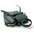 16 Céline NUOVA BORSA CELINE BELT PICO 194263 PELLE GRANULATA VERDE CON TRACCOLLA - vista 4