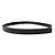 NOVA CINTURA CHRISTIAN DIOR FIVELA LOGO CD PALLADIUM 36 T 72 A 82 COURO Preto - vista 3