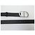 NOVA CINTURA CHRISTIAN DIOR FIVELA LOGO CD PALLADIUM 36 T 72 A 82 COURO Preto - vista 8