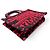 NUOVO SACCA A MANO CHRISTIAN DIOR TOTE BOOK MINI MIZZA LEOPARD ROSSO - vista 3