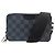 Louis Vuitton NEW VUITTON ALPHA WEARABLE N60418 DAMIER WALLET POUCH BAG Grey