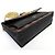 LOUIS VUITTON VAVIN CHAIN WALLET DAMIER EBENE CANVAS CLUTCH Braun - Ansicht 3