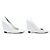 SCARPE LOUIS VUITTON PLATAFORMA FUTURISTICA XO8E4J 38 PELLE BIANCA - vista 3