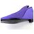 SCARPE LOUIS VUITTON PLATFORM FUTURISTICHE 38 IN SATEN VIOLA Porpora - vista 14