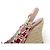 SCARPE CON TACCO LOUIS VUITTON OLIVIA 37.5 FIORI MULTICOLORE - vista 13