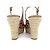 SCARPE CON TACCO LOUIS VUITTON OLIVIA 37.5 FIORI MULTICOLORE - vista 6