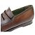 SCARPE MOCASSINI BERLUTI ANDY TAGLIA 8 42 PELLE PATINATA Marrone - vista 13