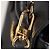 Twist Zaino Louis Vuitton LV Mini Lockme in pelle nera Nero - vista 10