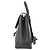 Twist Zaino Louis Vuitton LV Mini Lockme in pelle nera Nero - vista 2