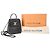 Twist Zaino Louis Vuitton LV Mini Lockme in pelle nera Nero - vista 7