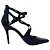 Michael Kors Catia Riemchenpumps aus schwarzem Lackleder