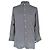 Camicia Tom Ford in Tweed con Bottoni in Cotone Grigio