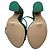 Sandali con plateau Rue 140 di Sophia Webster in pelle metallizzata verde - vista 8