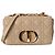 Piccola borsa Dior Caro in pelle beige Stampa python