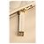 Piccola borsa Dior Caro in pelle beige Stampa python - vista 14
