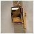 Piccola borsa Dior Caro in pelle beige Stampa python - vista 9