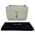 Saint Laurent Sunset Wallet on Chain aus cremefarbenem Leder mit Krokodilprägung - Ansicht 13