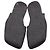 Ballerine slingback a punta quadrata in pelle nera Jil Sander Nero - vista 5