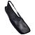 Ballerine slingback a punta quadrata in pelle nera Jil Sander Nero - vista 7