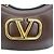 Red Valentino Bolso Hobo Valentino Garavani Stud Sign en piel marrón Castaño - vista 7