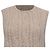 Gilet in maglia Totême con scollo rotondo in alpaca bianca Bianco Crudo - vista 2
