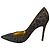 Décolleté a punta Gianvito 105 di Gianvito Rossi in glitter metallizzato oro - vista 3