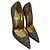 Décolleté a punta Gianvito 105 di Gianvito Rossi in glitter metallizzato oro - vista 5