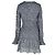 Mini abito smock Scarlett di LoveShackFancy in seta multicolore - vista 3