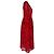Ba&Sh Galvin Midi-Kleid mit Blumenprint in Rot aus Polyester - Ansicht 2