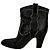 Stivaletti Western Gianvito Rossi in pelle nera Nero - vista 3