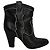 Stivaletti Western Gianvito Rossi in pelle nera Nero - vista 4