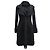 Timeless Cappotto in tweed Chanel con zip e tasche in poliammide nera