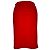 Falda midi Joseph en cuero rojo Roja - vista 2