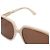 Gafas de sol oversize Gucci GG1189SA en acetato marfil Blanco Crudo - vista 17