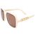 Gafas de sol oversize Gucci GG1189SA en acetato marfil Blanco Crudo - vista 4