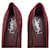 Yves Saint Laurent Saint Laurent Aliama Pumps aus burgunderfarbenem Wildleder Bordeaux  - Ansicht 9