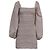 Mini abito smock Ganni con stampa floreale in cotone multicolore