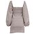 Mini abito smock Ganni con stampa floreale in cotone multicolore - vista 3