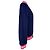 Love Moschino Bomber Jacket in Navy Blue Polyester - view 2