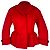 Burberry Peplum Mantel aus roter Virgin Wool