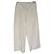 Pantalones anchos plisados en algodón blanco Proenza Schouler - vista 2