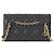 Dior Cannage Caro Gürteltasche mit Kette aus schwarzem Leder - Ansicht 3