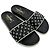 Red Valentino Sandali Rockstud Valentino Garavani in pelle nera Nero - vista 5