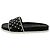Red Valentino Sandali Rockstud Valentino Garavani in pelle nera Nero - vista 8