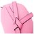 Mini Gate Crossbody Bag en piel de becerro rosa Loewe - vista 17