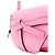 Mini Gate Crossbody Bag en piel de becerro rosa Loewe - vista 21