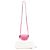 Mini Gate Crossbody Bag en piel de becerro rosa Loewe - vista 24