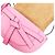 Mini Gate Crossbody Bag en piel de becerro rosa Loewe - vista 9