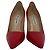 Manolo Blahnik BB 105 Pumps mit Absatz aus rotem Leder